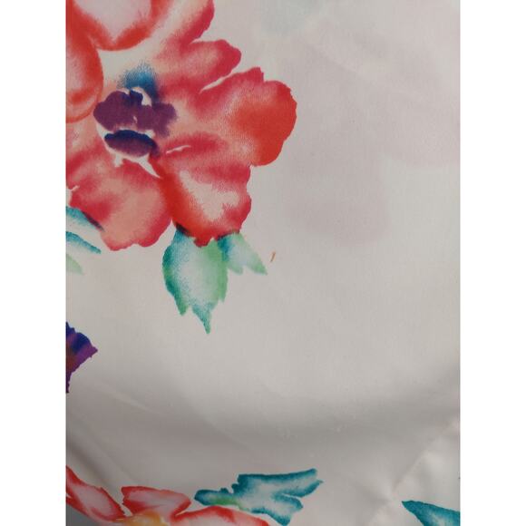 Natori Womens Asian Multi Color Floral Romantic Kimono Inspired Long Robe S - Picture 5 of 11